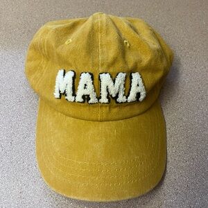 Yellow 'MAMA' Cap